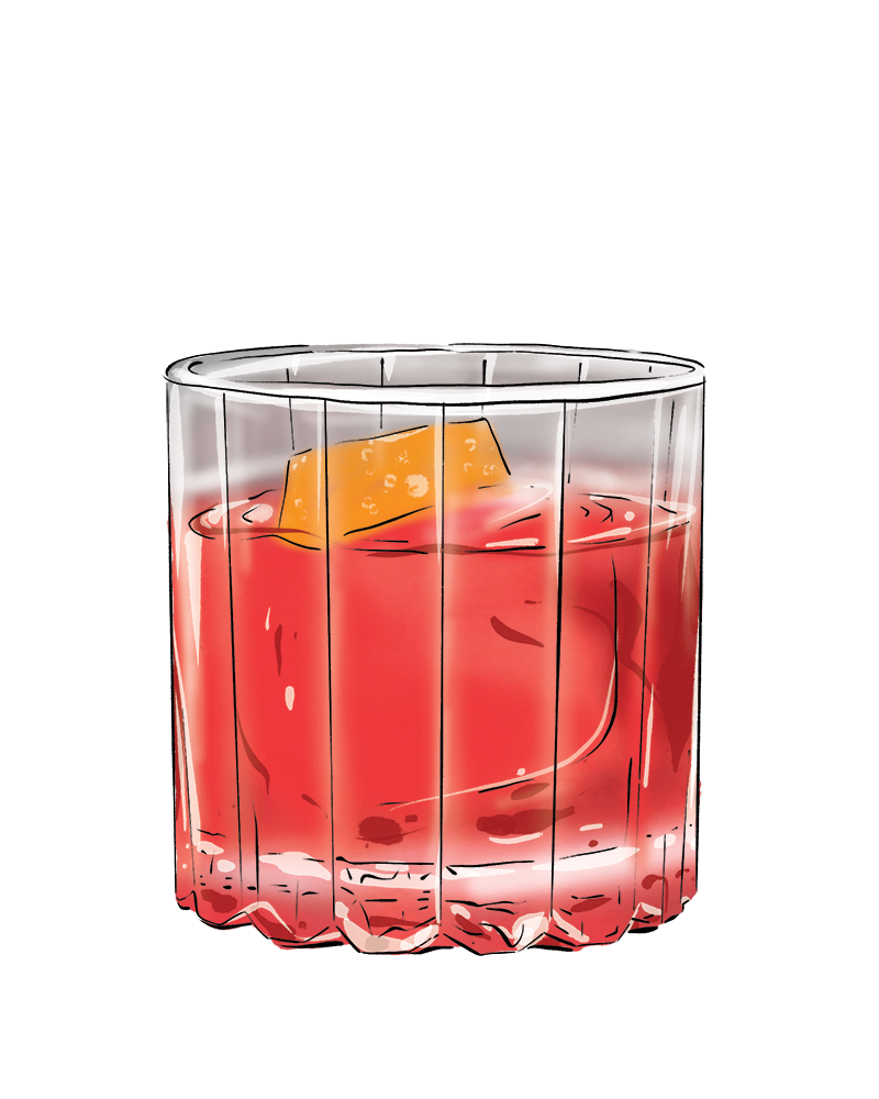 Plum Negroni