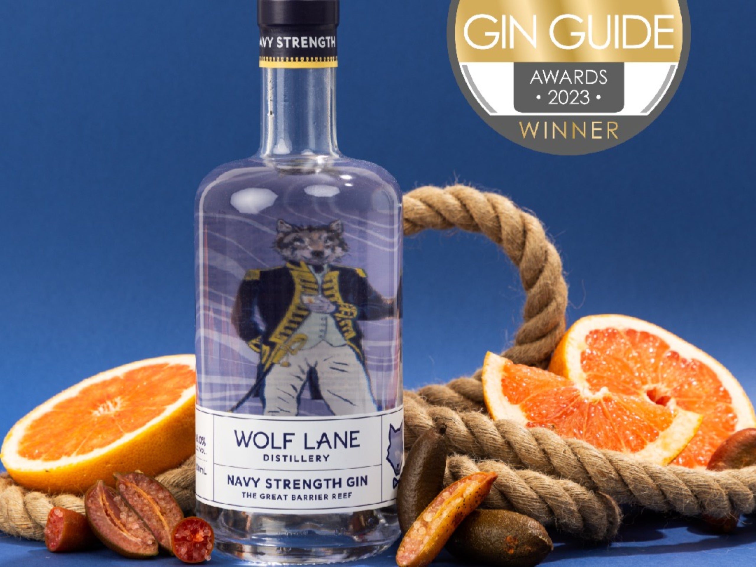 Our Navy Strength won the Gin Guide Award 2023!