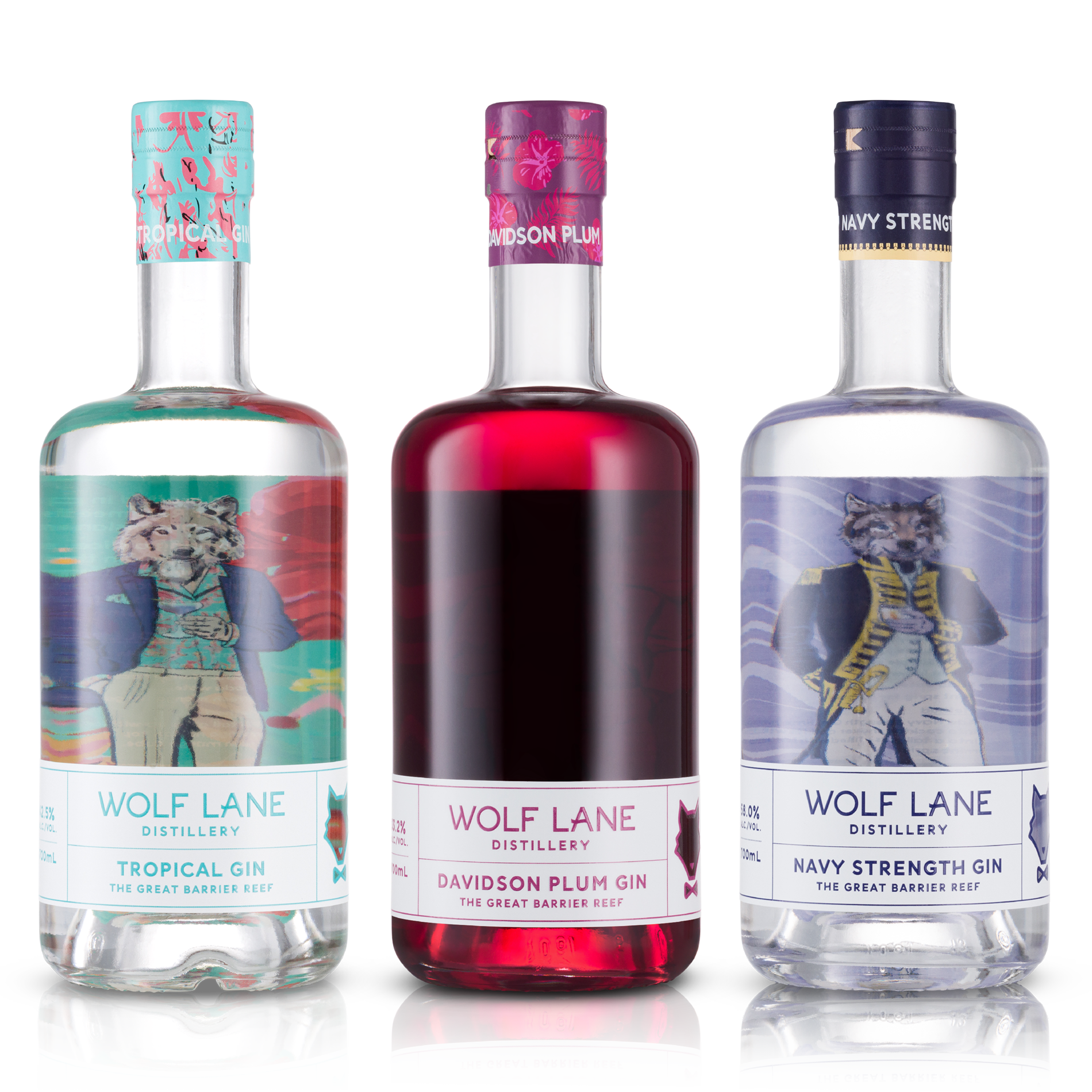 Wolf Lane Distillery - Tropical Gins - Survival Pack