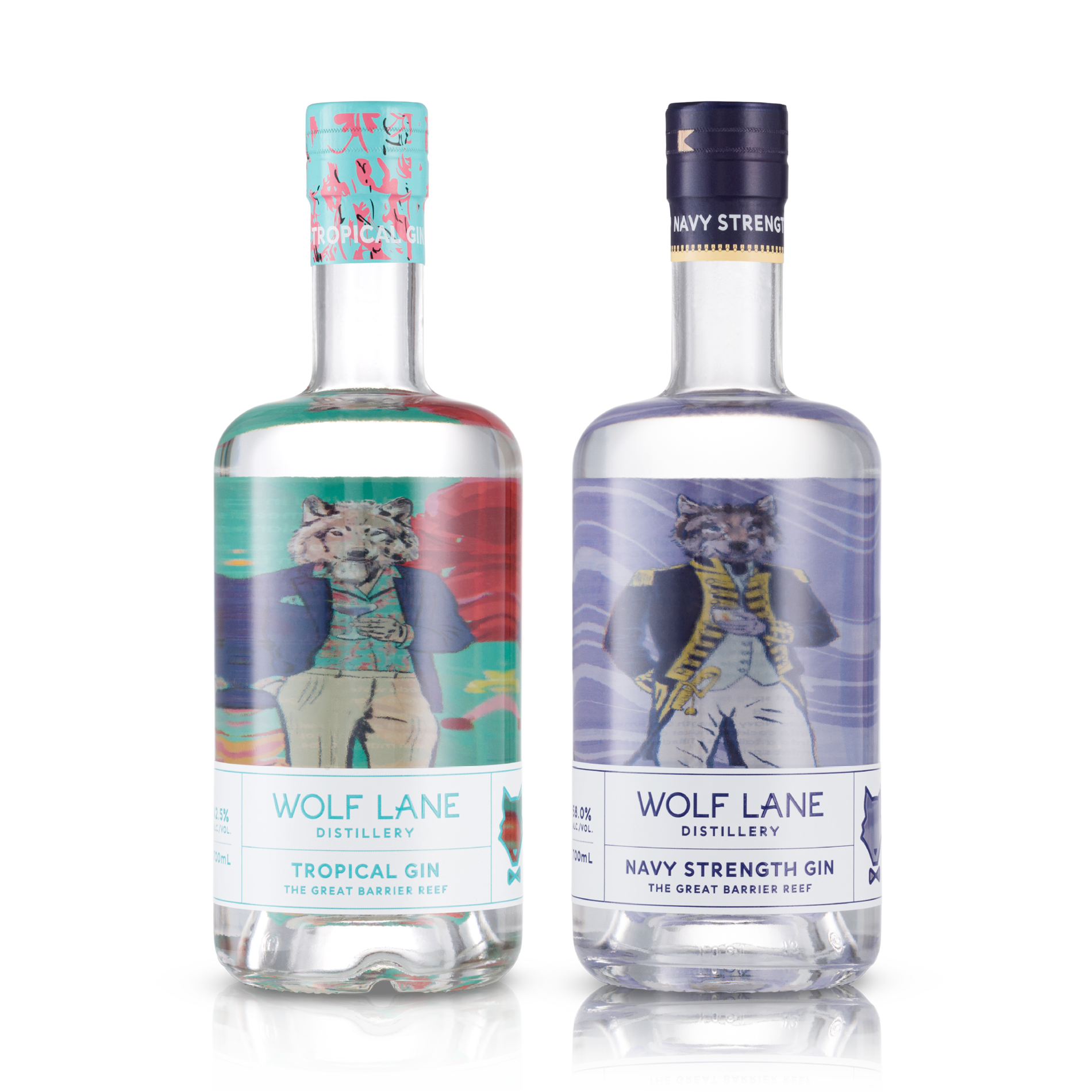 Wolf Lane Distillery - Tropical Gins - Twin Pack